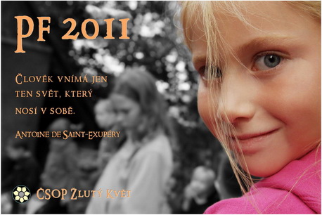 PF 2011 Žlutý květ