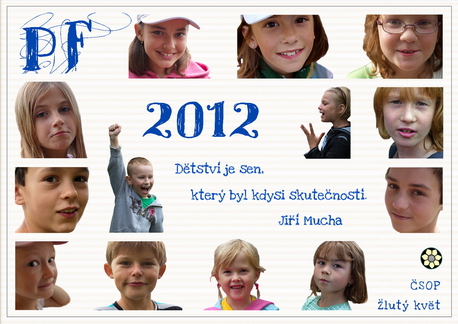 PF 2012 Žlutý květ PF 2012 Žlutý květ
