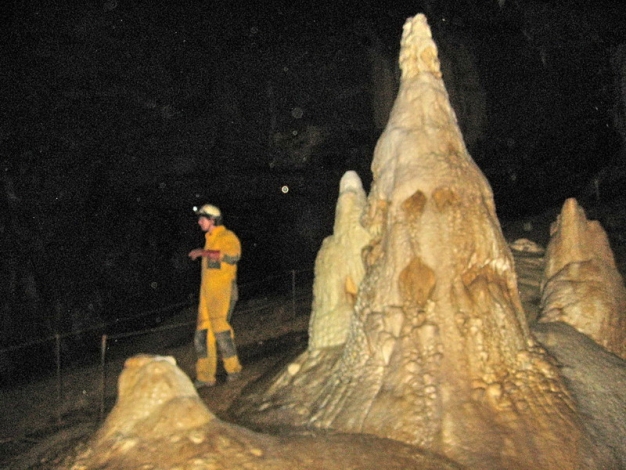 U stalagmitu