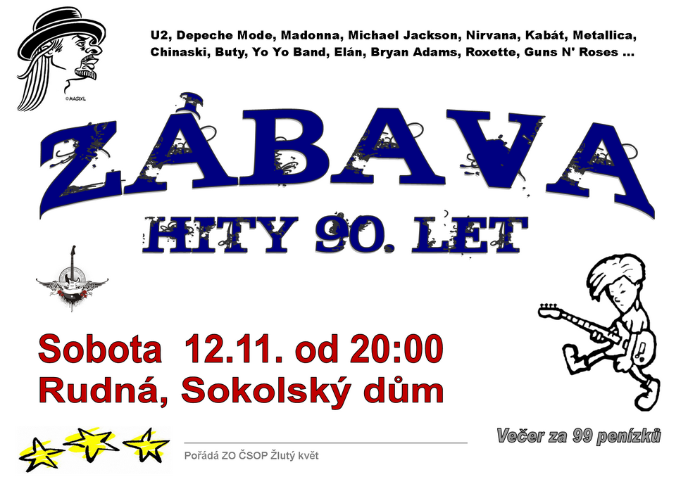 Zábava 2011 - Hity 90. let
