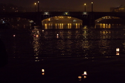 Pouštění lodiček + hledání Rychlých šípů, Praha, prosinec 2012