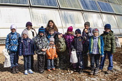 Výprava do botanické zahrady, březen 2013