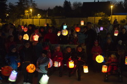 Lampiónový průvod Rudná 2013