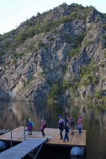 Výprava do Slapské přehrady + Svatojánské proudy, září 2013