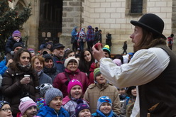Výprava párou na Křivoklát - prosinec 2013
