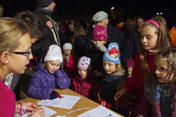 Večer světel Rudná, říjen 2014