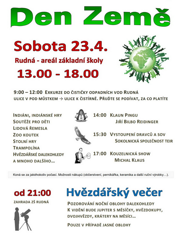 Den Země Rudná 2016
